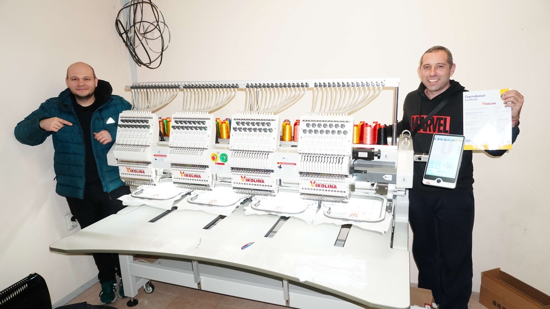 Бродировъчна машина / Четириглава/ QMT 20545 15 конечна