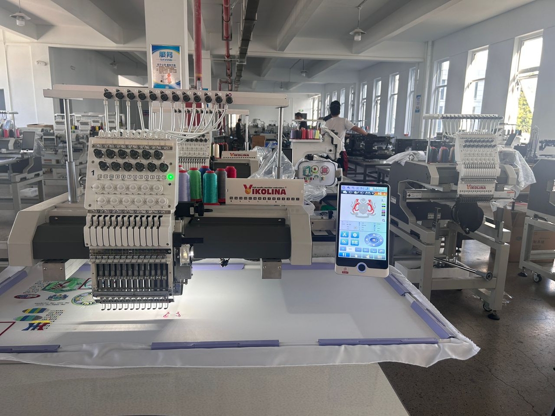 New MoDel 1250 Х 550 Бродировъчна машина QМТТ 1501