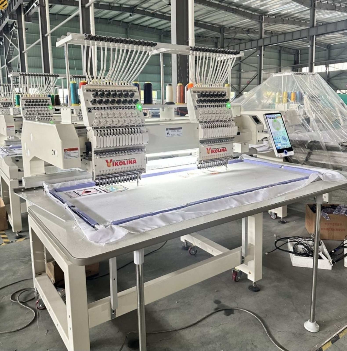 Бродировъчна машинаQMC 1502BIGFLAT600 х 500