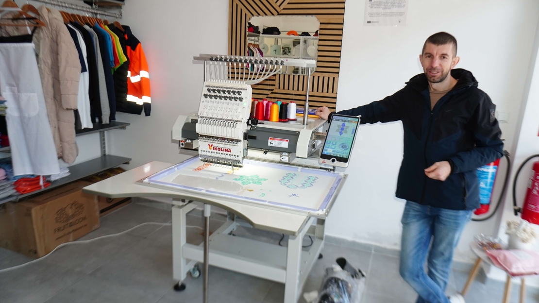 NEW MODEL Бродировъчна машина 500 х 800 MMQ-L