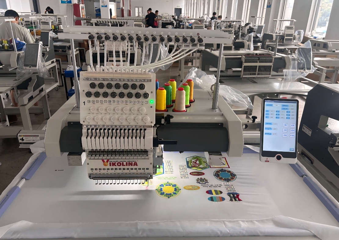 New MoDel 1250 Х 550 Бродировъчна машина QМТТ 1501