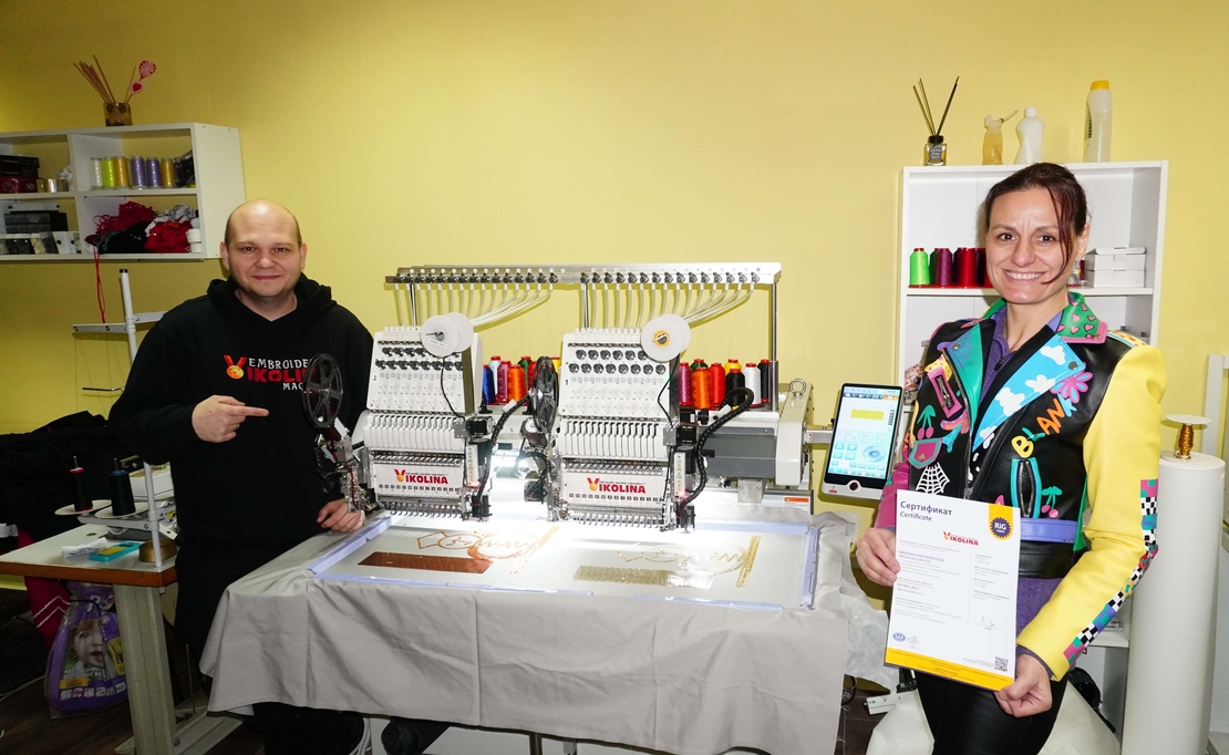 Бродировъчна машина / МАКСИ Двуглава / QMT - 150225 400 х 500