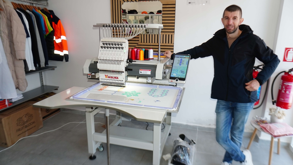 NEW MODEL Бродировъчна машина 500 х 800 MMQ-L