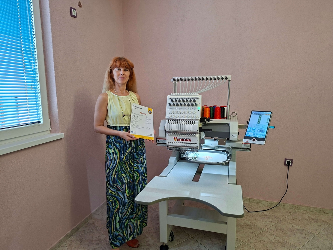 Бродировъчна машина / Едноглава / QMT - 152025 600 х 400