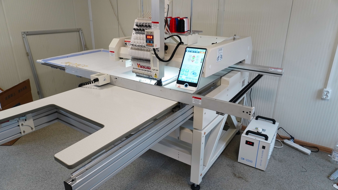 Бродировъчна машина + ЛАЗЕР / Макси 6/ QMT 201006 800 х 1500