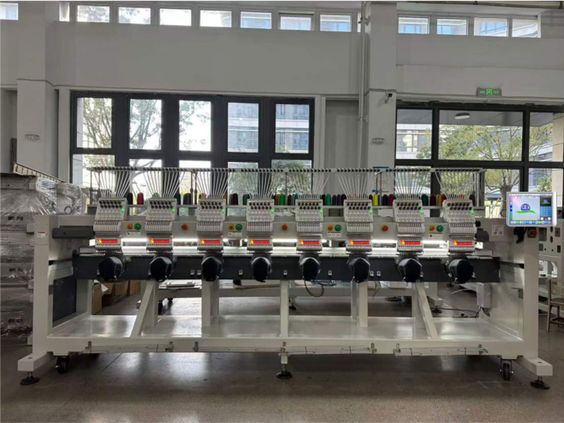 Бродировъчна машина ОСЕМ ГЛАВА QMP 20800 15 конечна 400 х 320 NEW MODEL