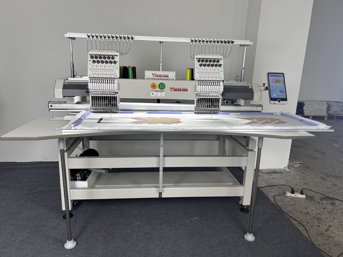 New MoDel 800 Х 500 Бродировъчна машинаQМТТ1502 BIG 800 х 500 НА ГЛАВА