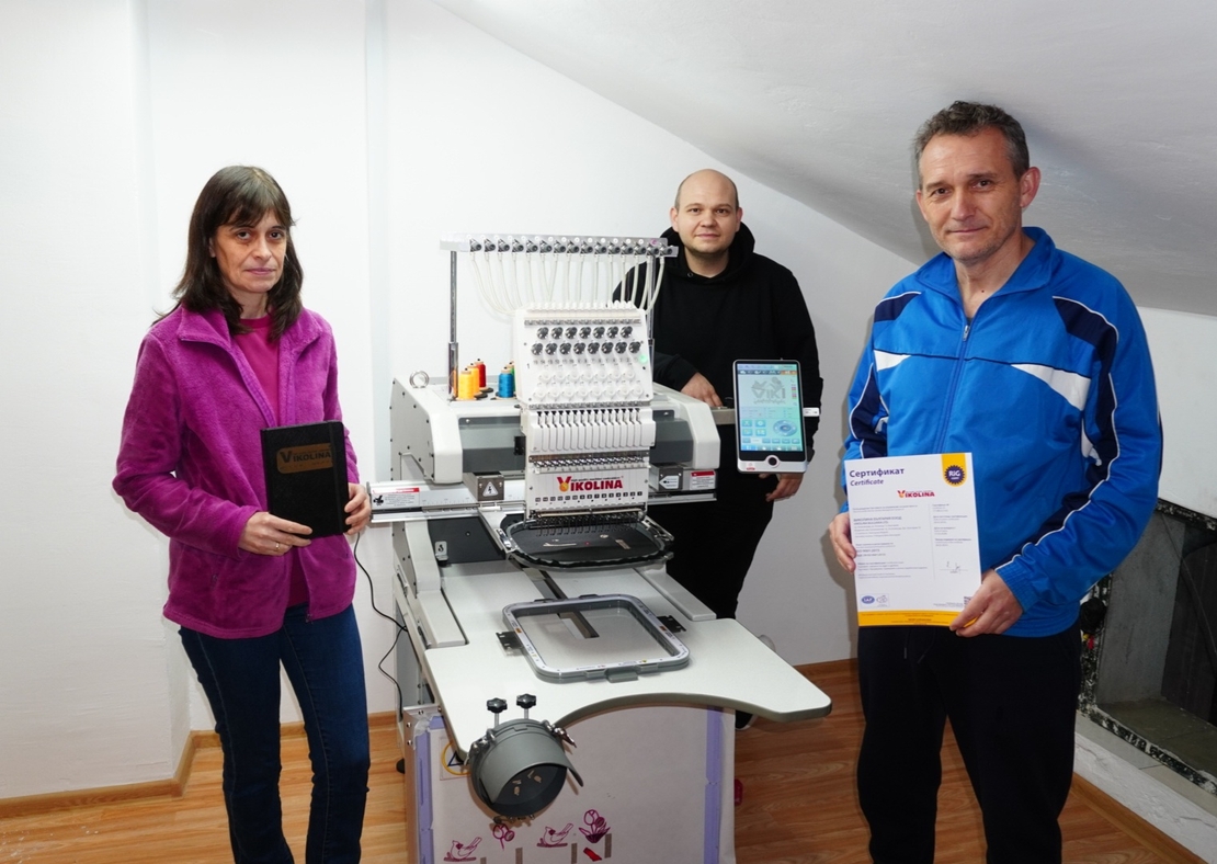 Бродировъчна машина / Едноглава / QMT - 152025 600 х 400