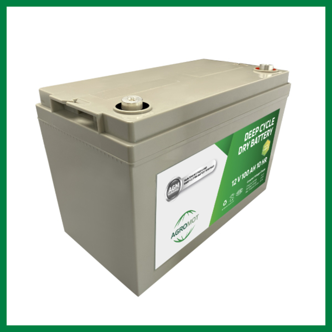 Гел AGM Батерия 100AH 12V за соларни системи