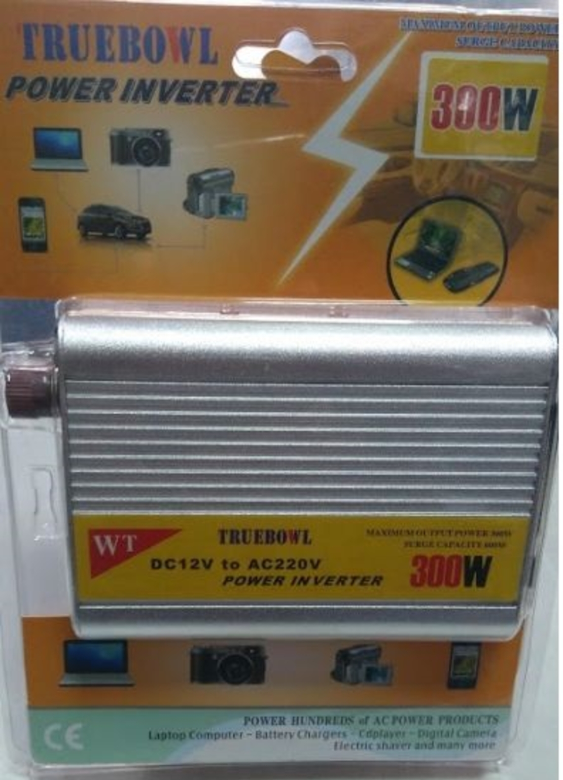 Инвертор 300W 12V към 220V