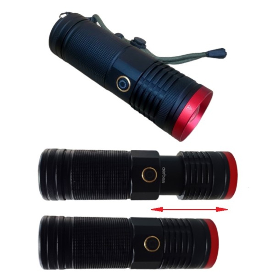 Мощен LED фенер Aerbes AB-SD05 30W 1200lm 1km