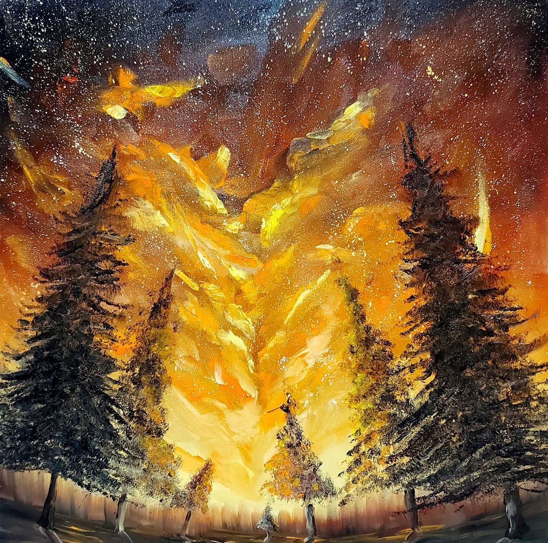 Fire forest