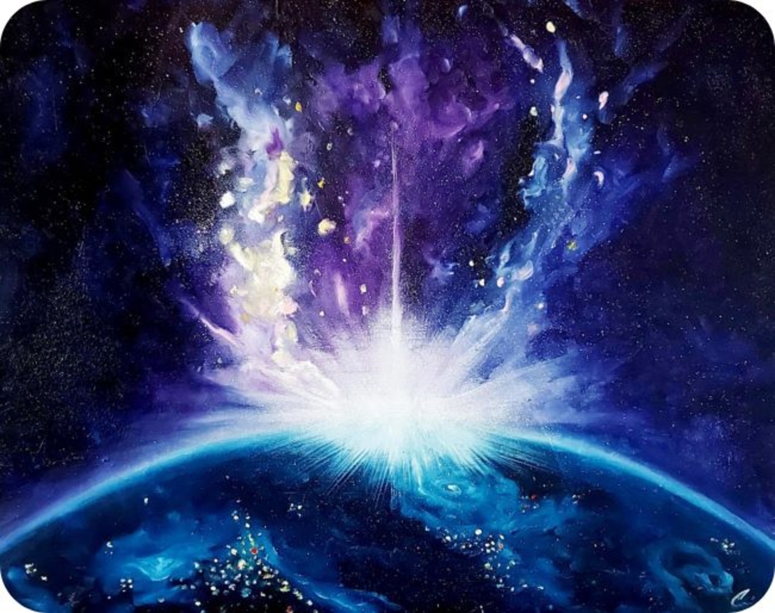 Draw the cosmos with your hands