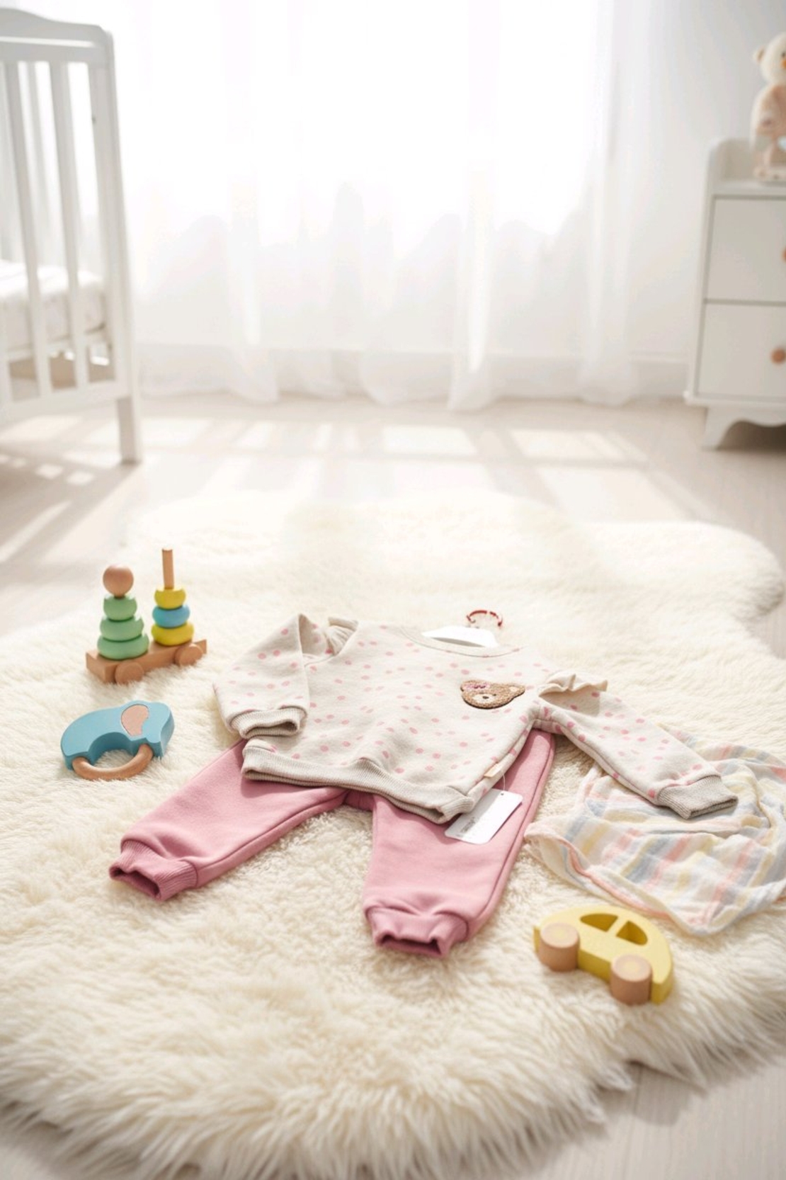 Комплект розови точици