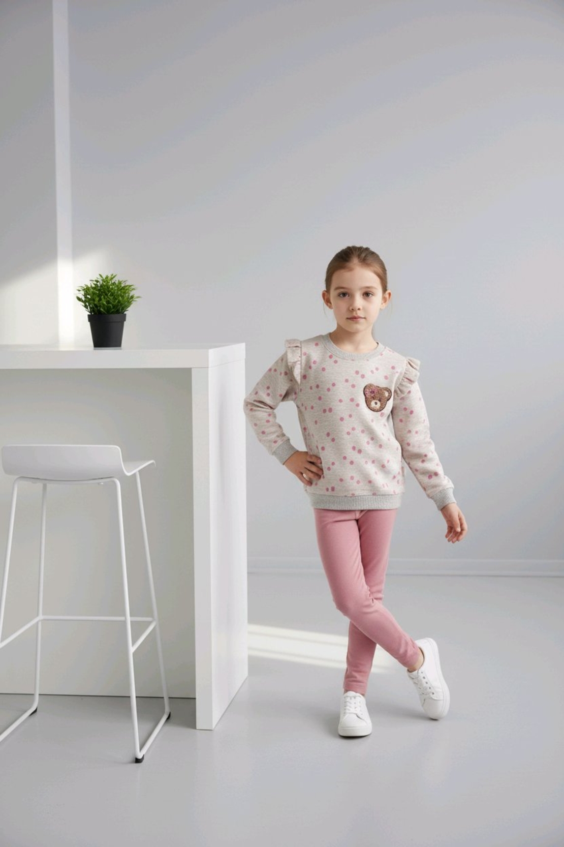 Комплект розови точици