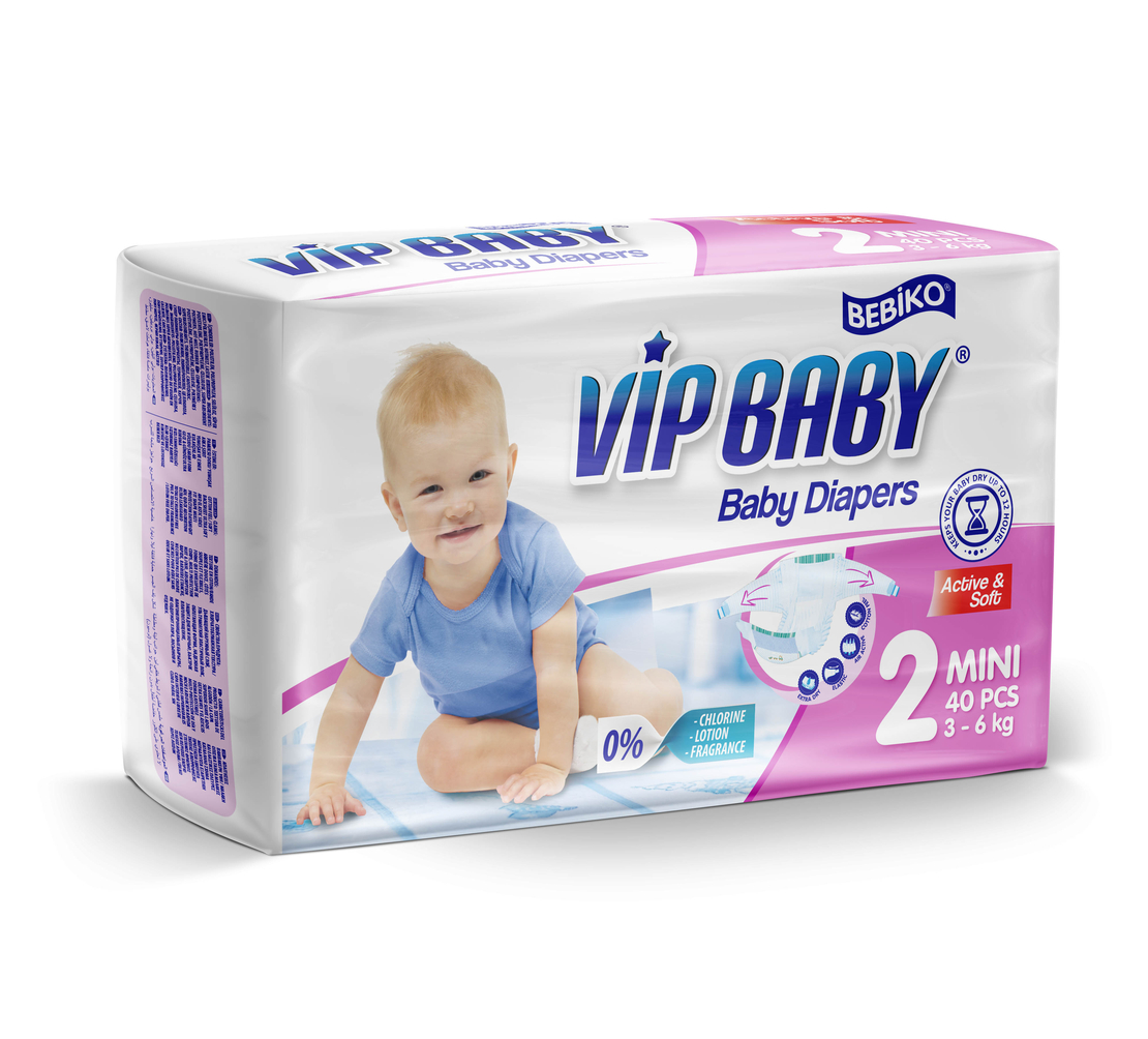 ViP Baby Active&Soft  Mini пелени