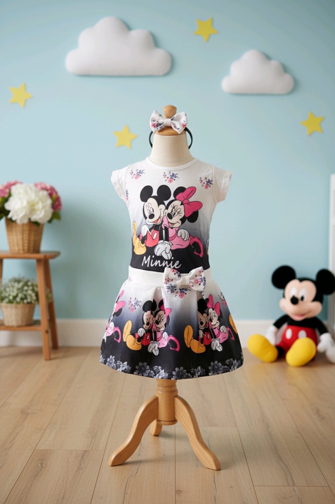 Комплект от 3 части с Мини и Мики Маус