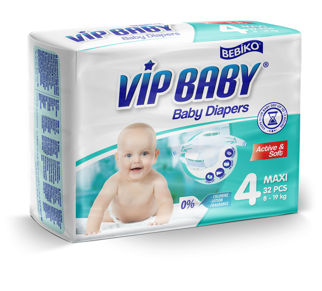 ViP Baby Active&Soft  Maxi пелени
