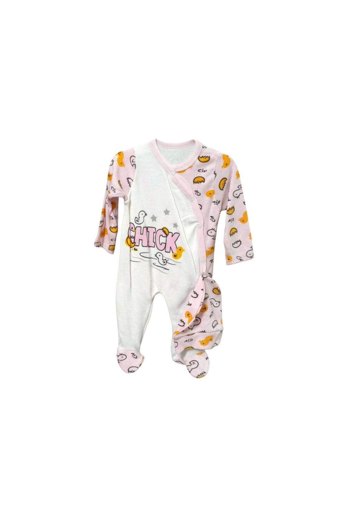Ромпър и шапка Chick