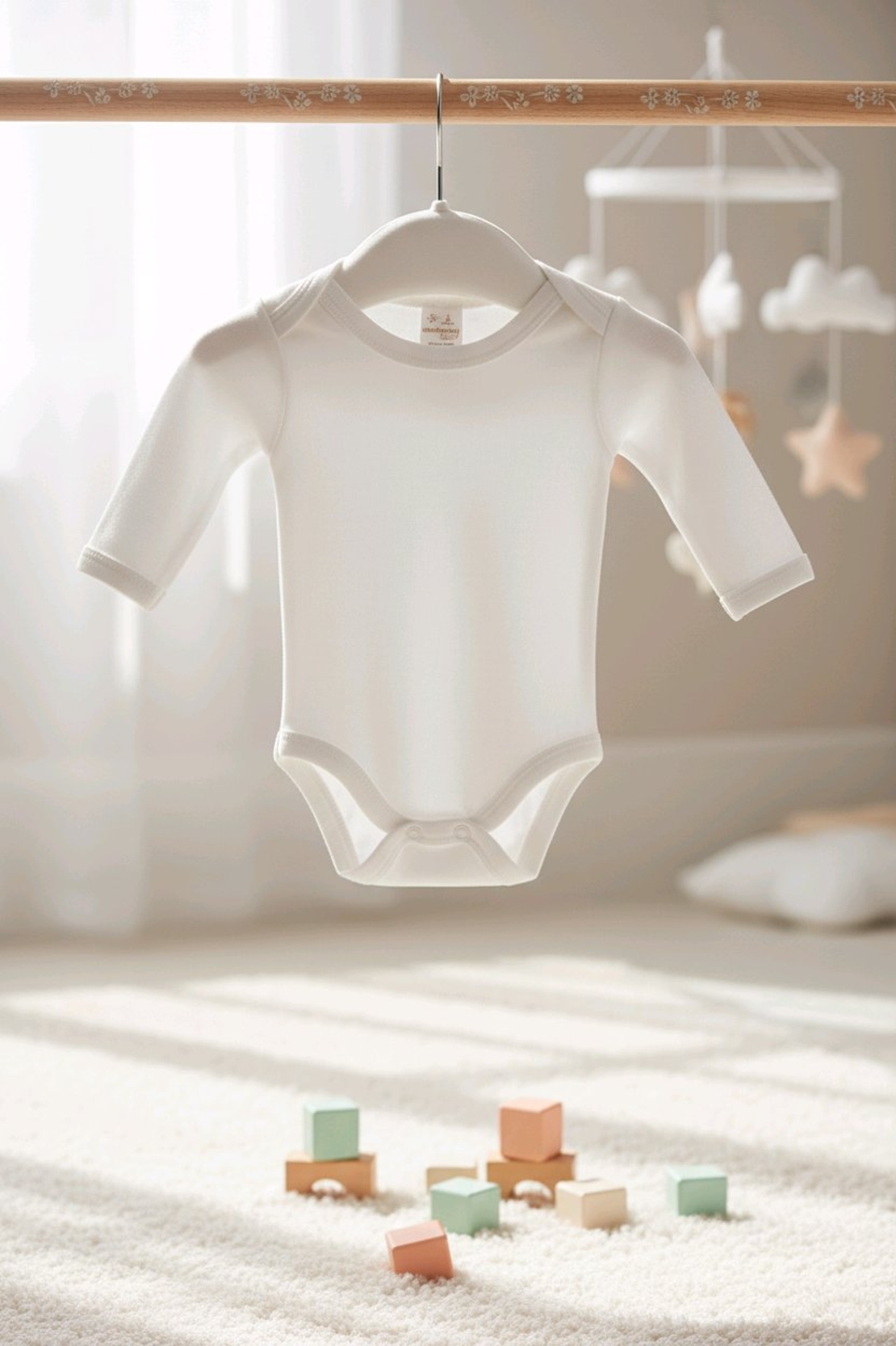 Малко боди с дълъг ръкав