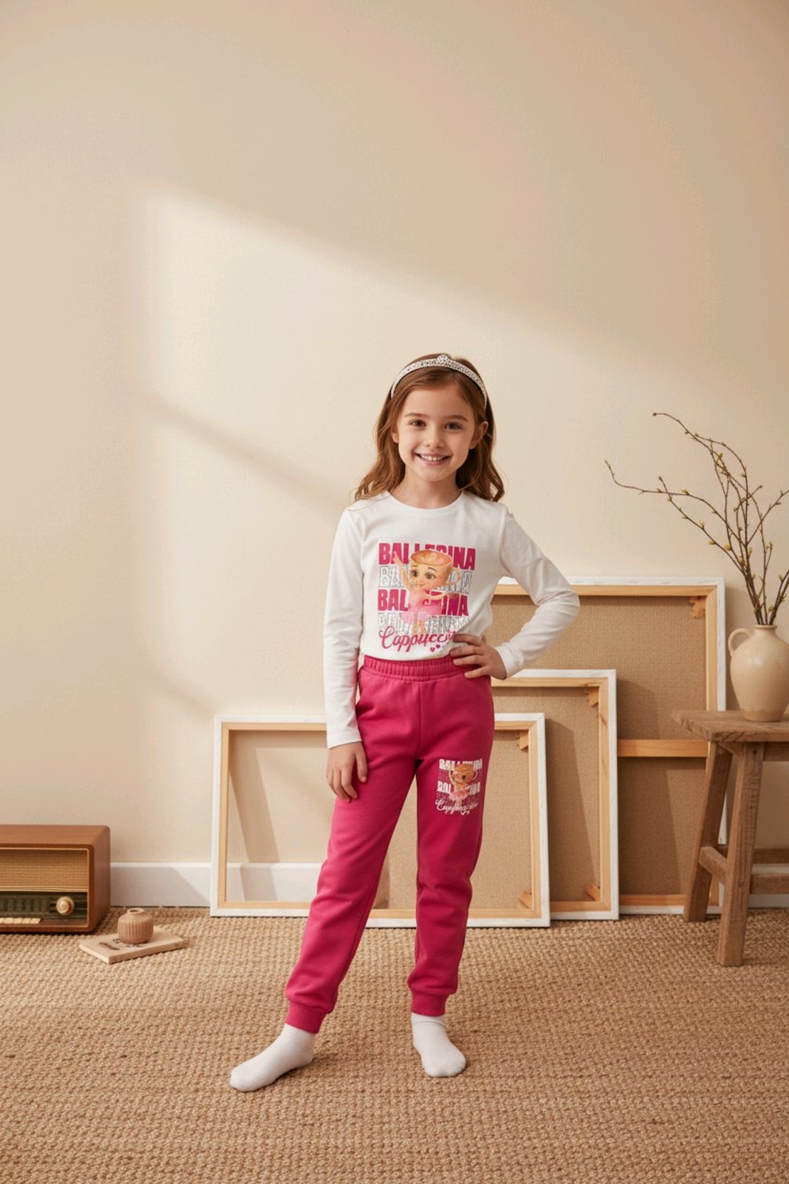 Комплект от 3 части Ballerina Cappuccina