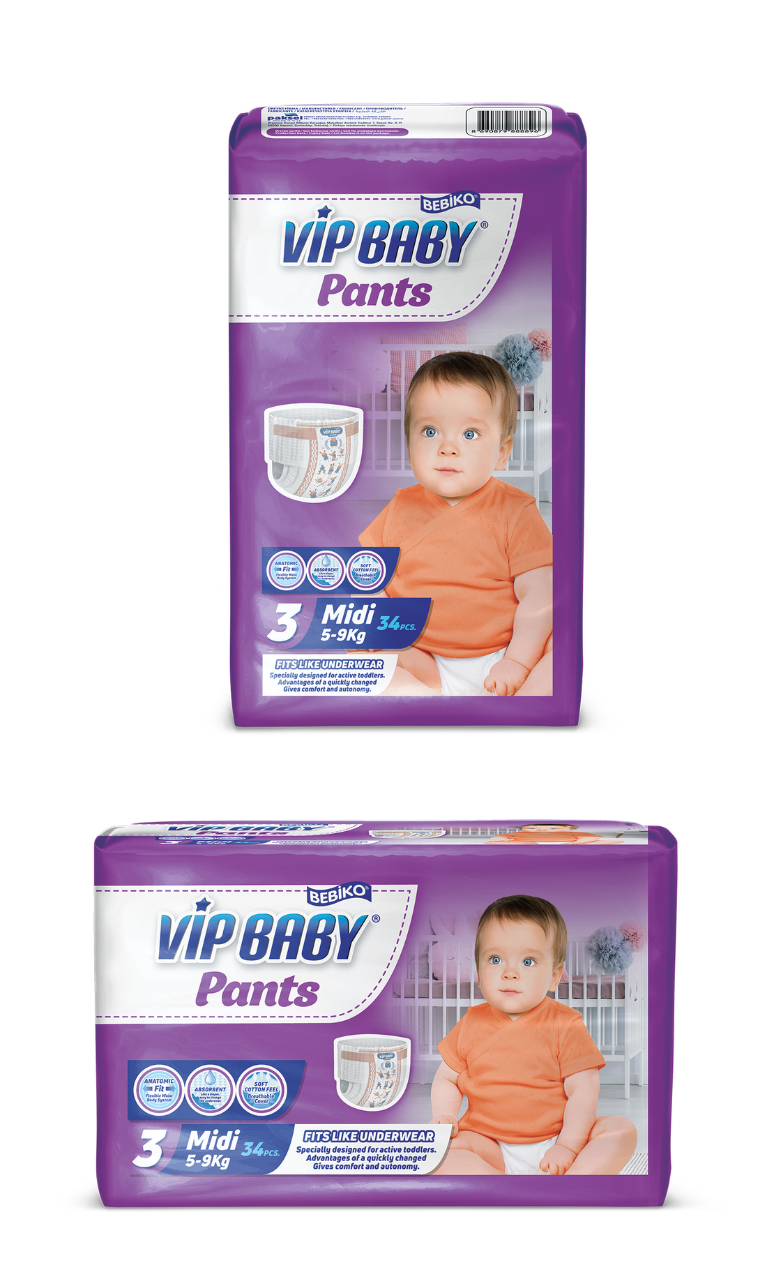 Bebiko Vip Baby PANTS MIDI гащички