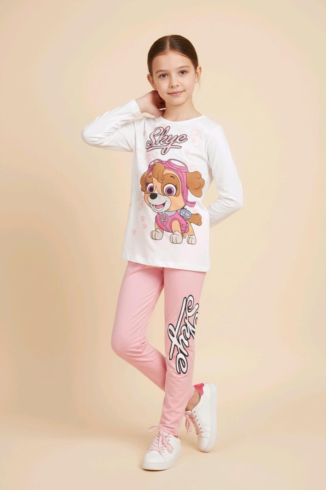 Комплект за момиче с Скай