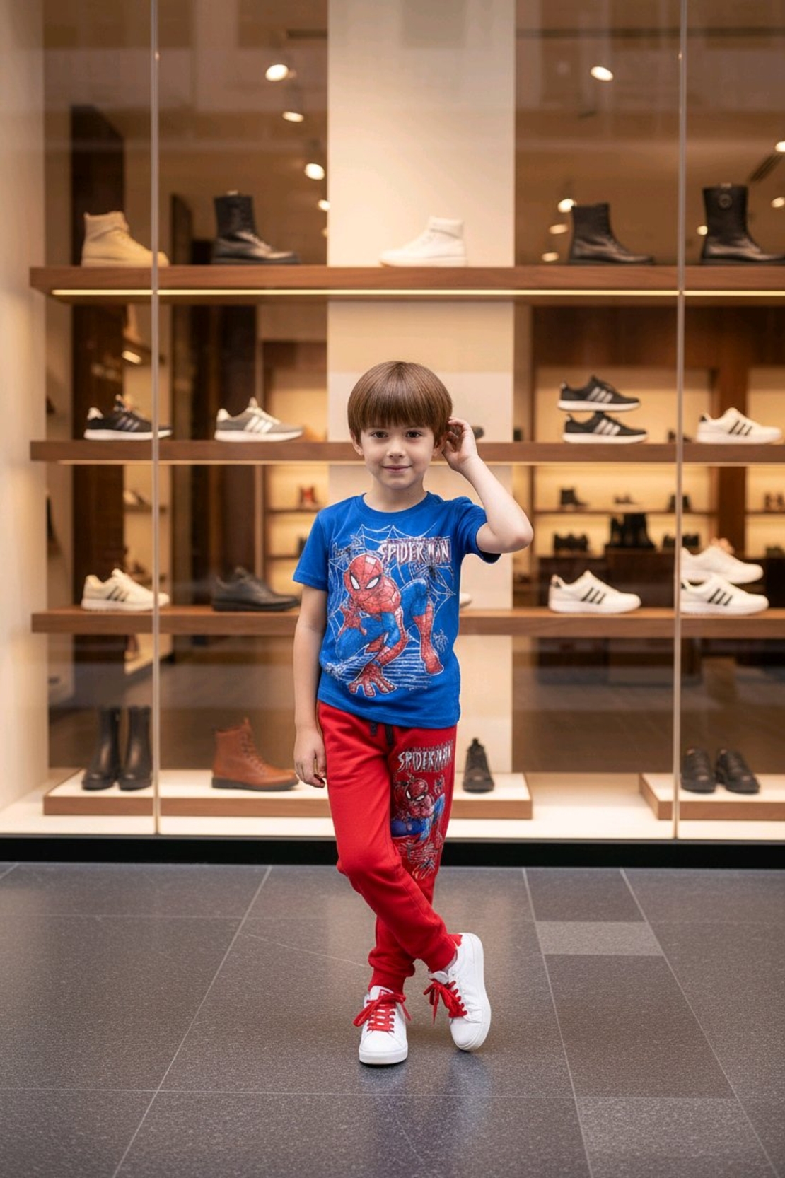 Комплект за момче със Спайдърмен