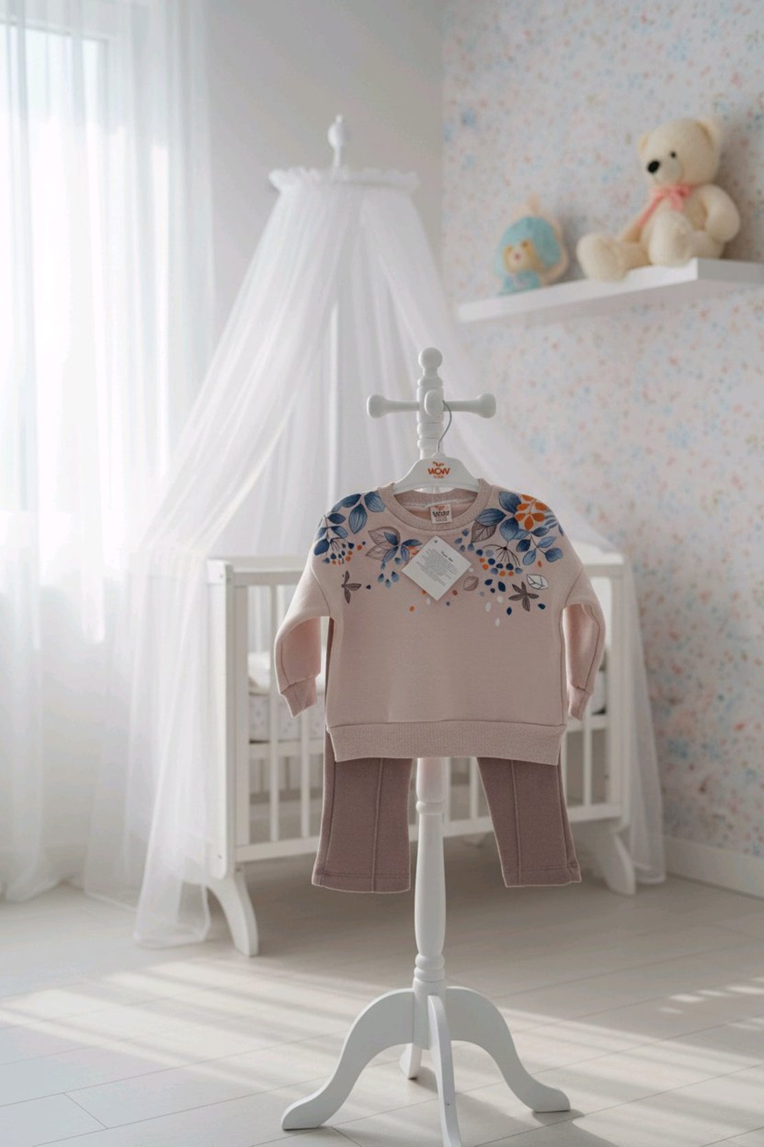 Комплект сини цветчета