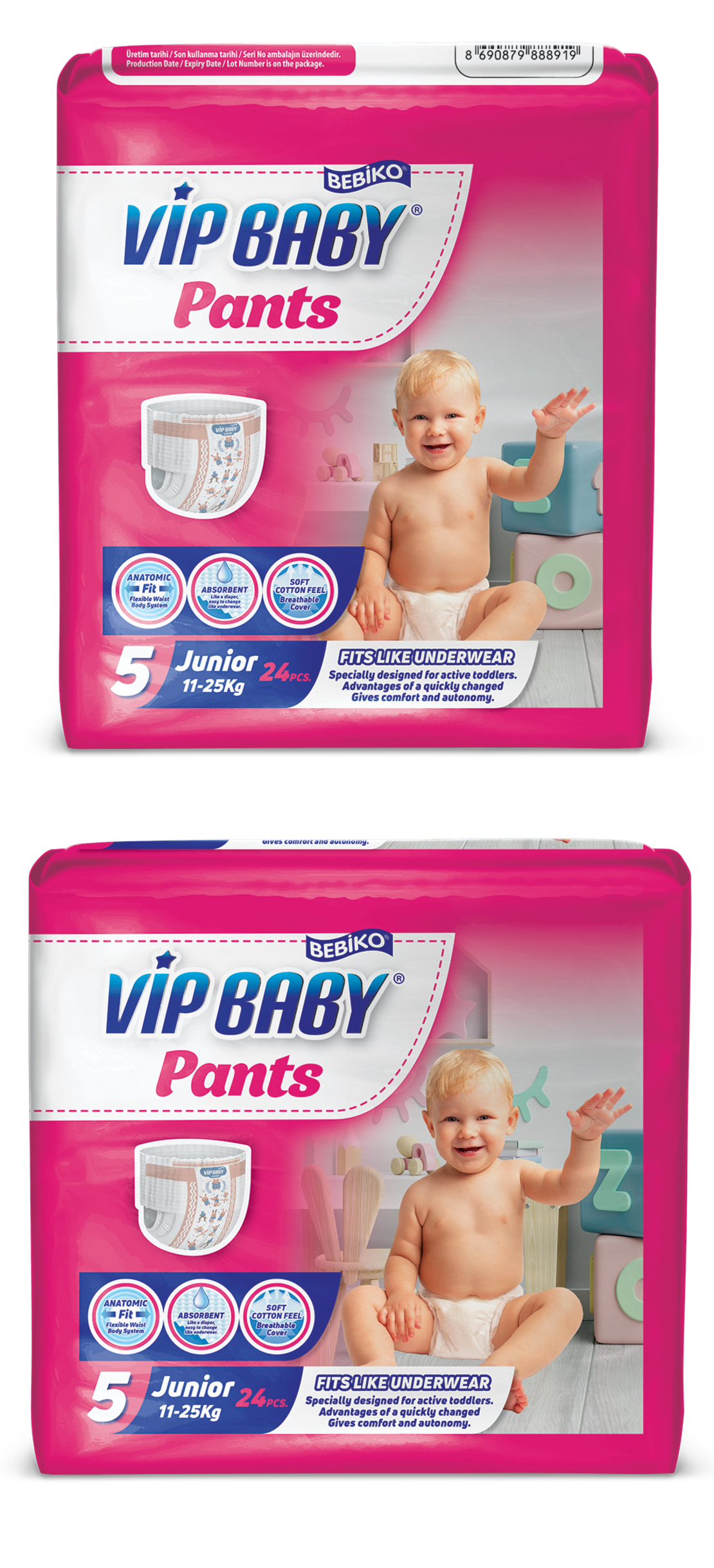 Bebiko Vip Baby PANTS JUNIOR гащички