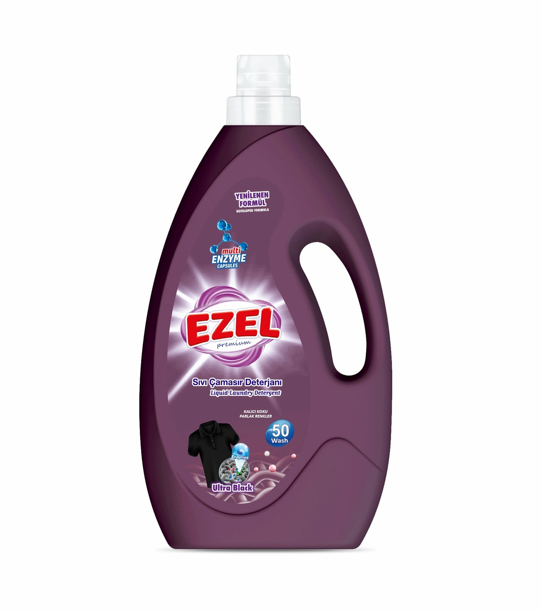 Ezel Premium течен прах за пране Black/ Черно