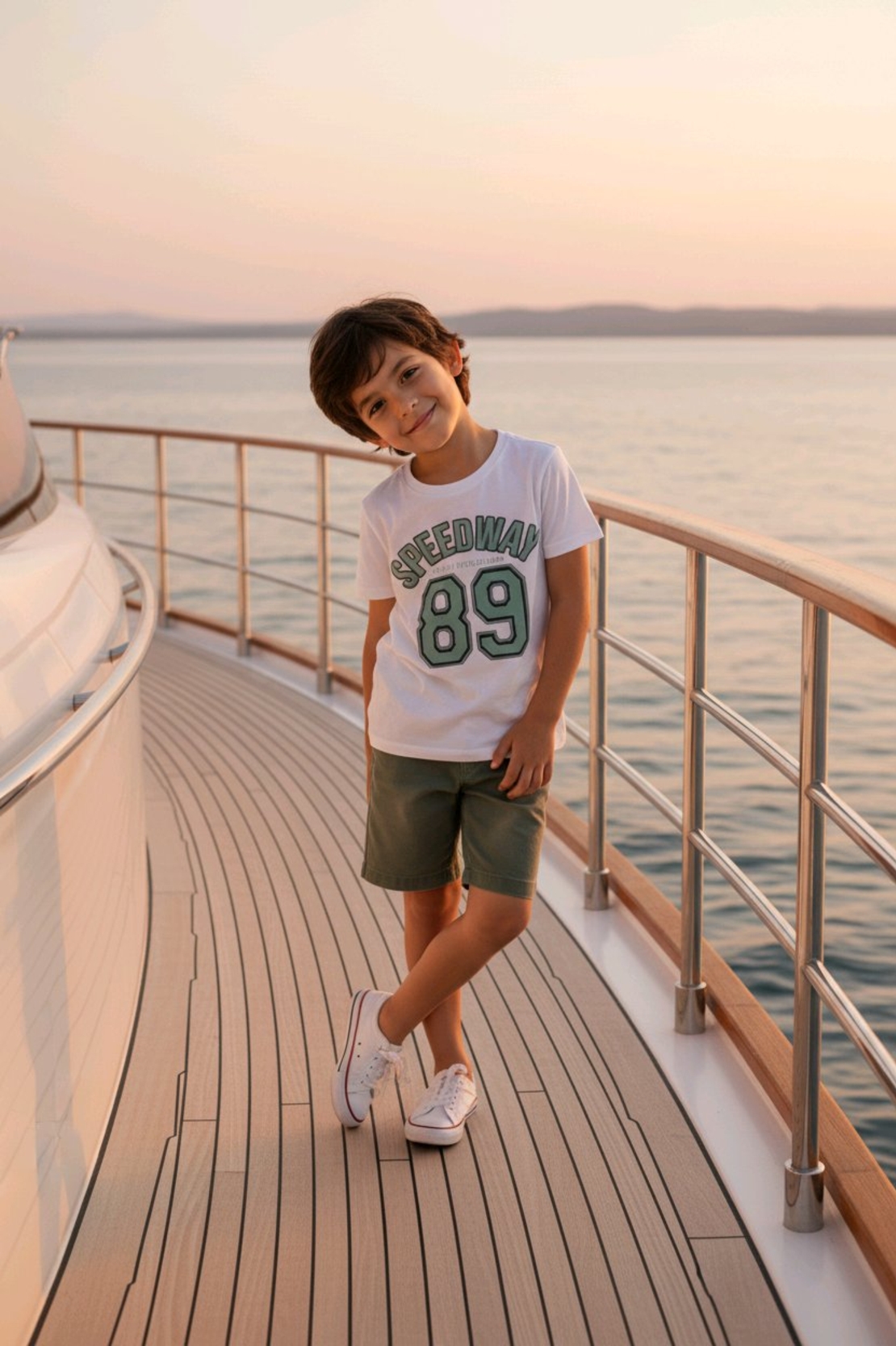 Комплект за момче в зелено