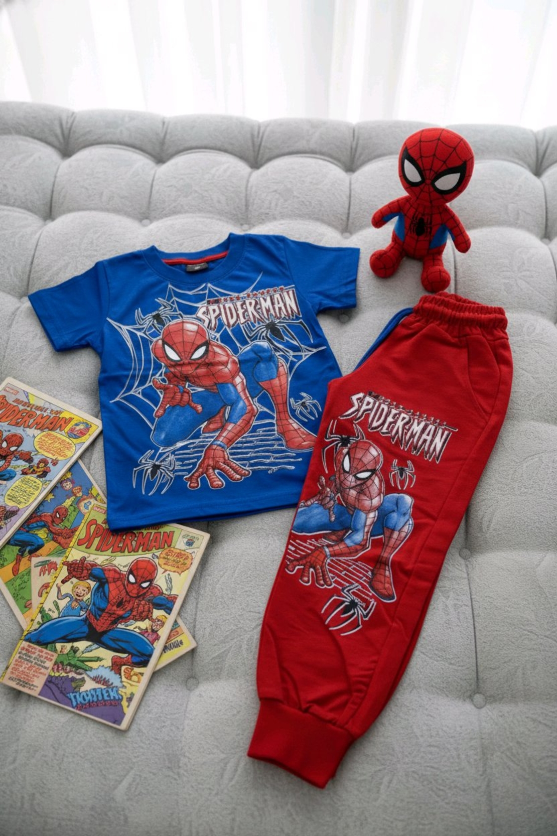 Комплект за момче със Спайдърмен