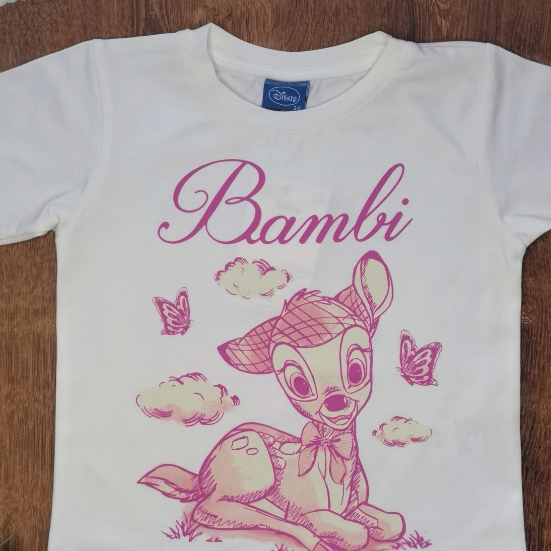 Дънки с тениска Бамби