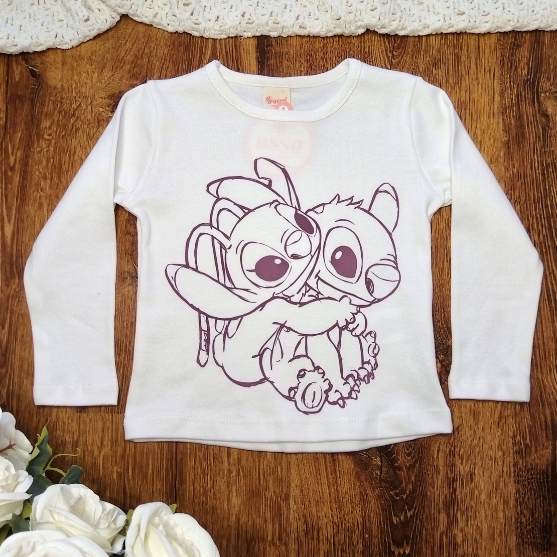 Комплект с блуза Стич