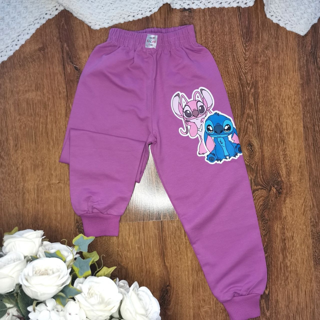 Комплект момиче дълъг ръкав Stitch