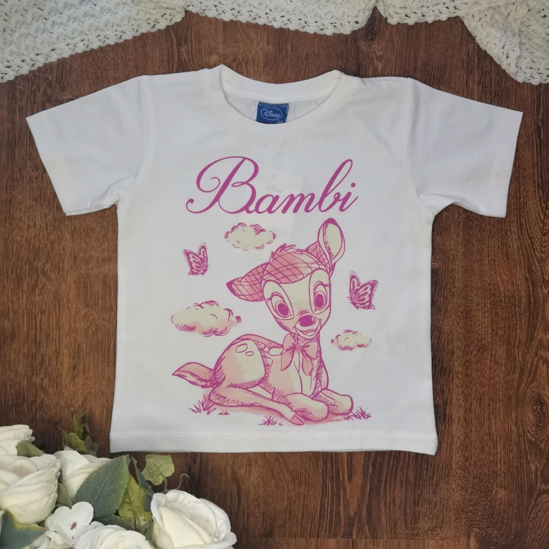 Дънки с тениска Бамби