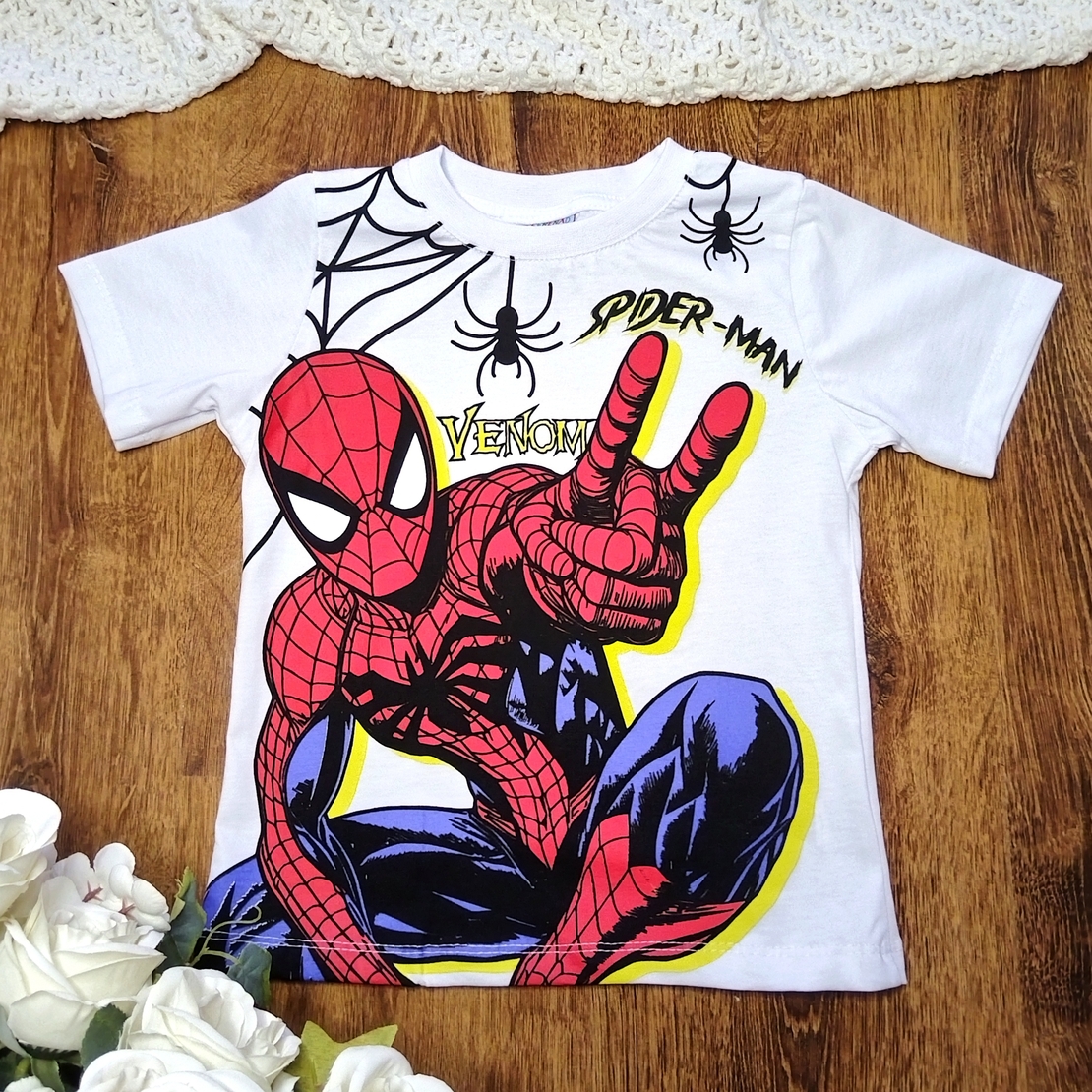 Комплект Спайдърмен три части с тениска