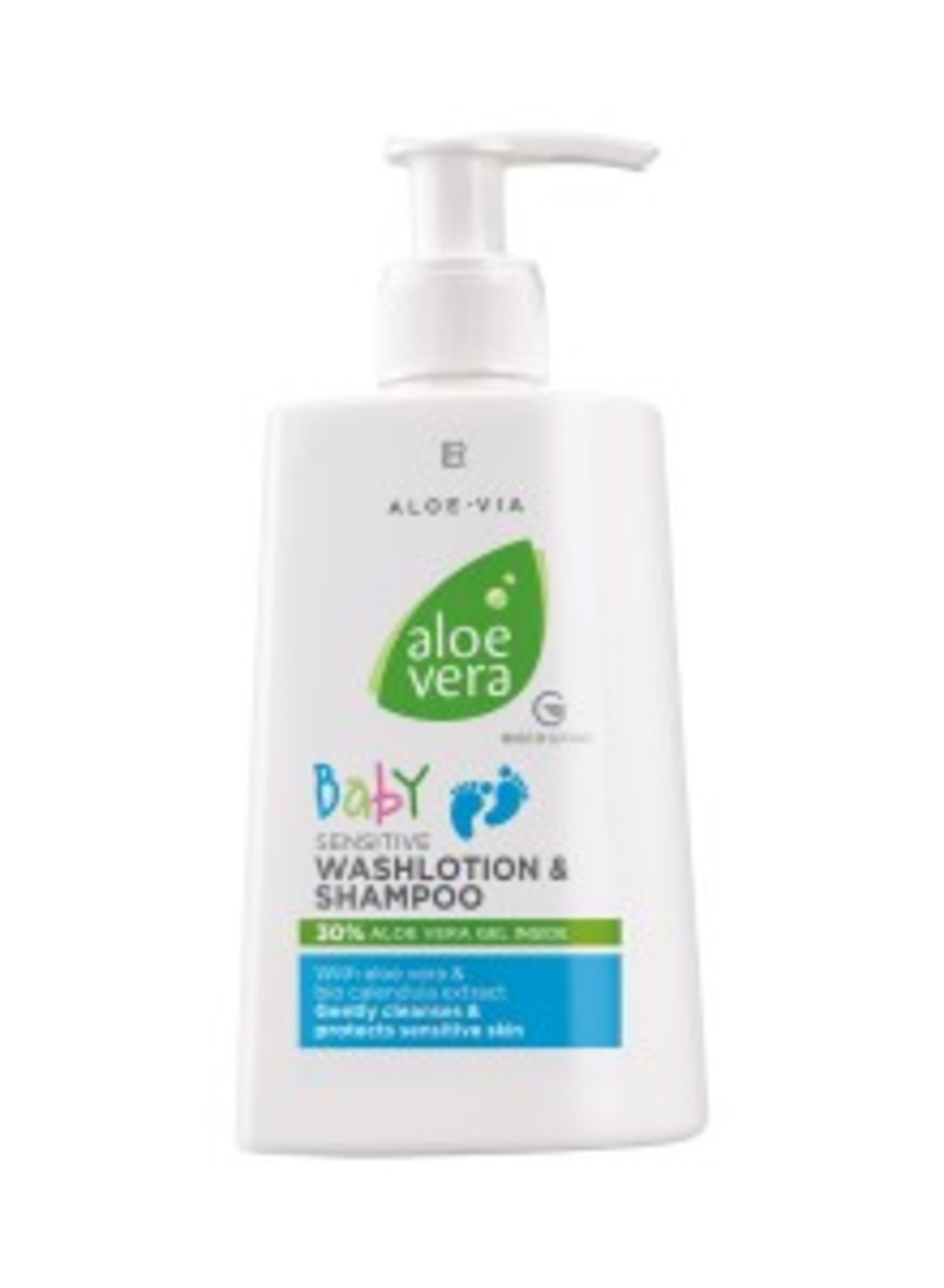 Aloe Vera Baby Sensitive Измиващ лосион и шампоан