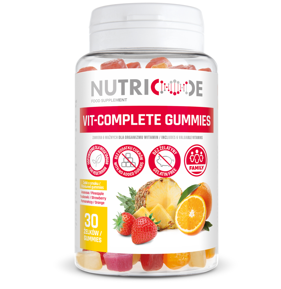 Vit-Complete желирани таблетки NUTRICODE