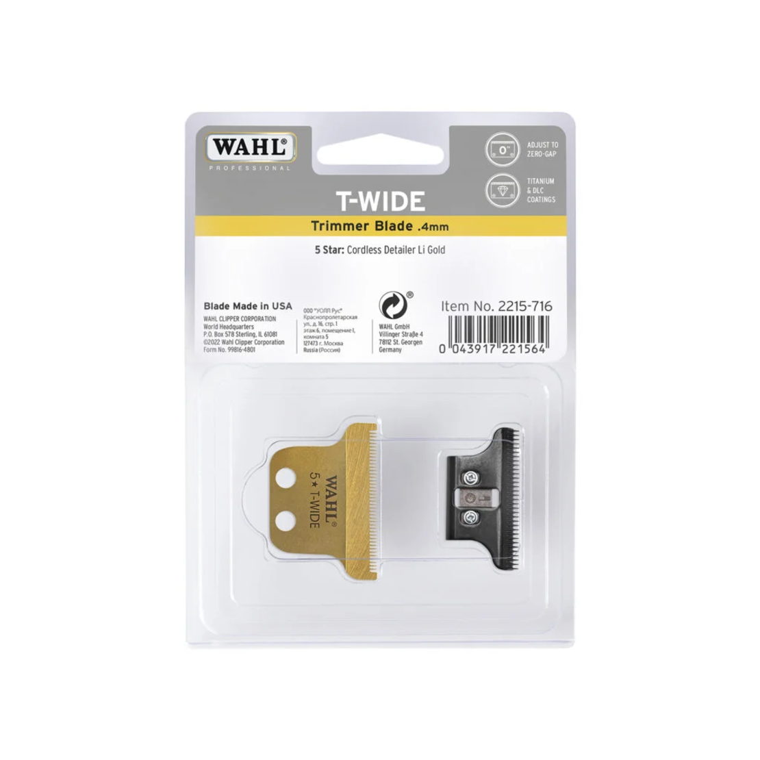 Резервен нож WAHL GOLD DETAILER BLADE