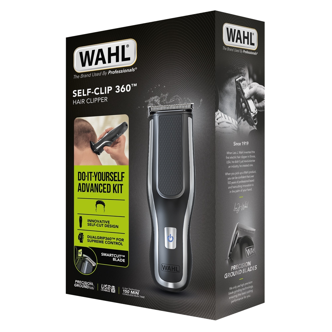 Акумулаторна машинка за подстригване Wahl Self-Clip 360™