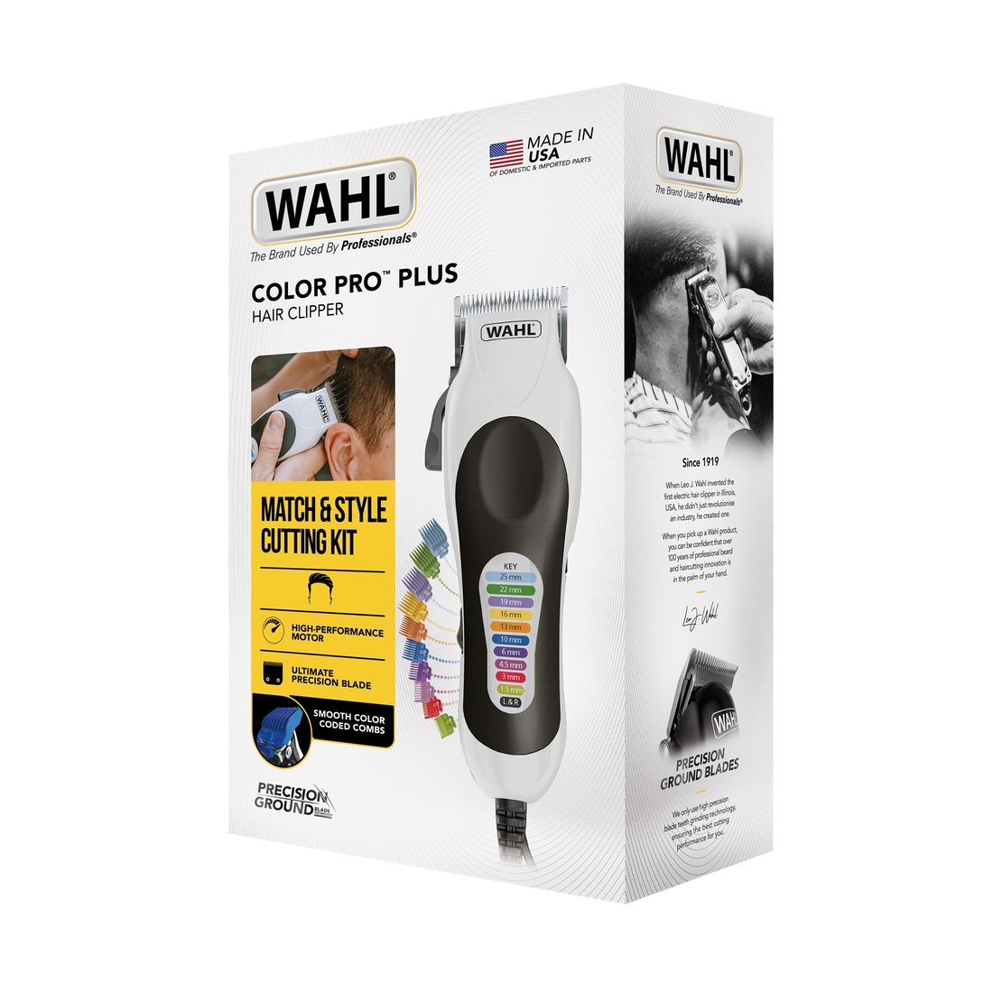 Машинка за подстригване на коса с кабел WAHL Color Pro Plus