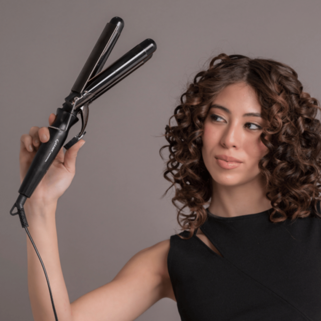 Професионална тройна маша за къдрене GA.MA SALON CURL TRIPLE BARREL