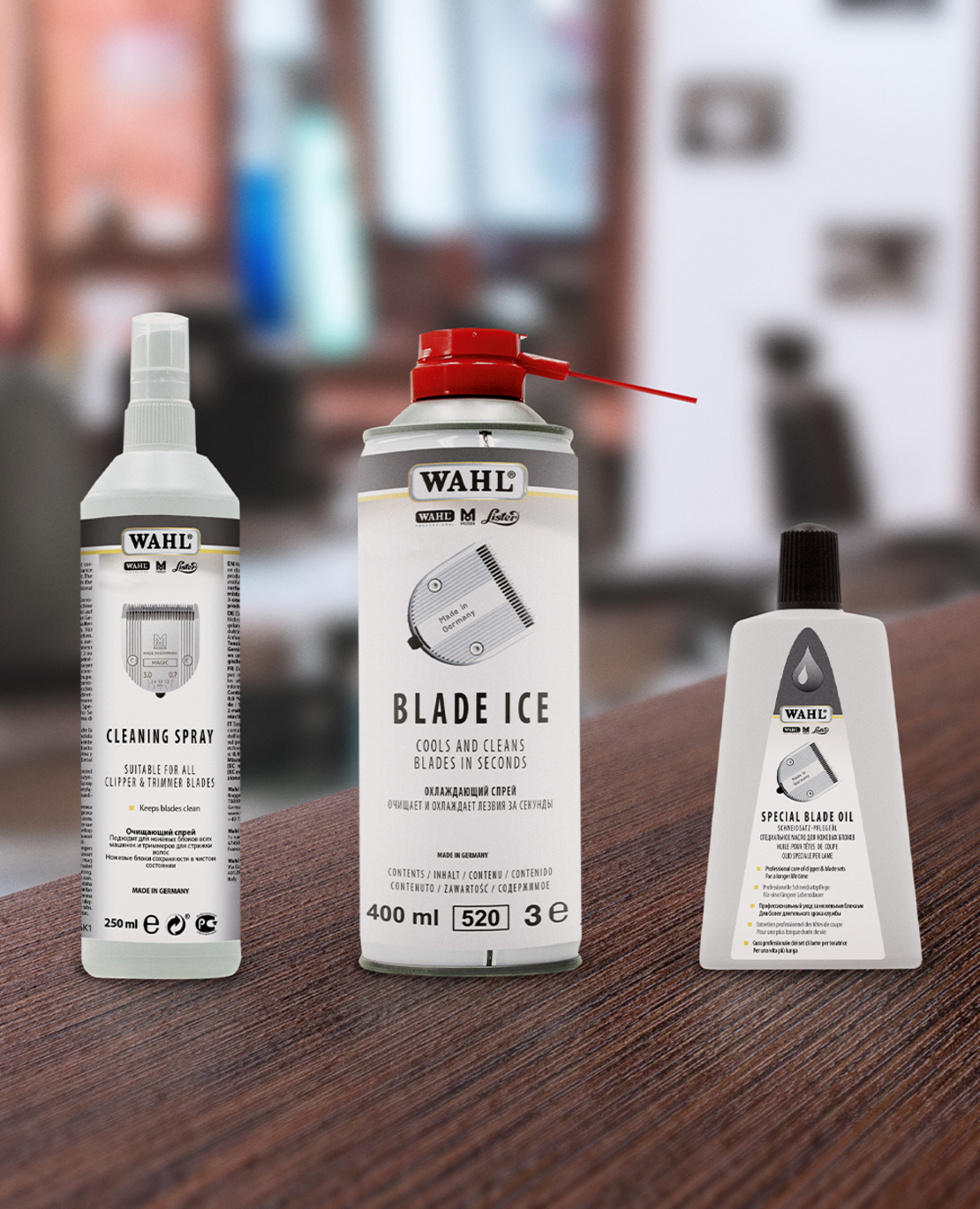 Комплект за поддържане на машинки за подстригване и тримери Wahl Blade Care Set