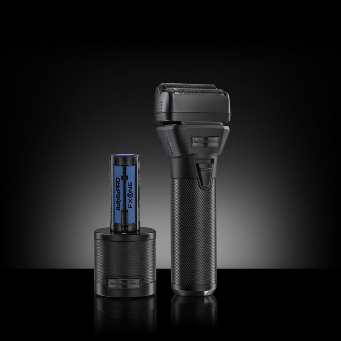 Акумулаторна самобръсначка BabylissPro FXONE All-Metal Black Shaver