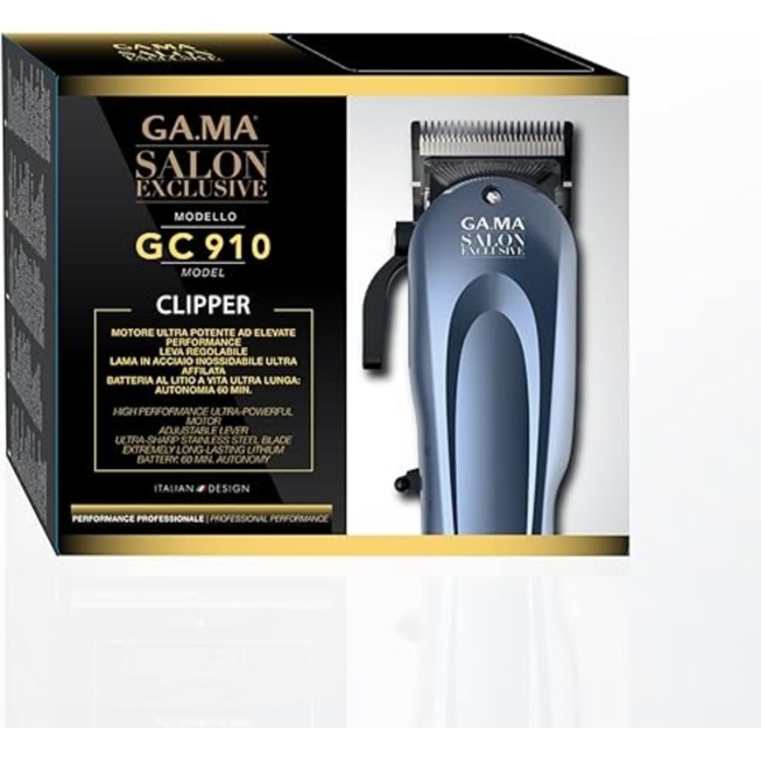 Професионална акумулаторна машинка за подстригване GA.MA GC910 ALLOY
