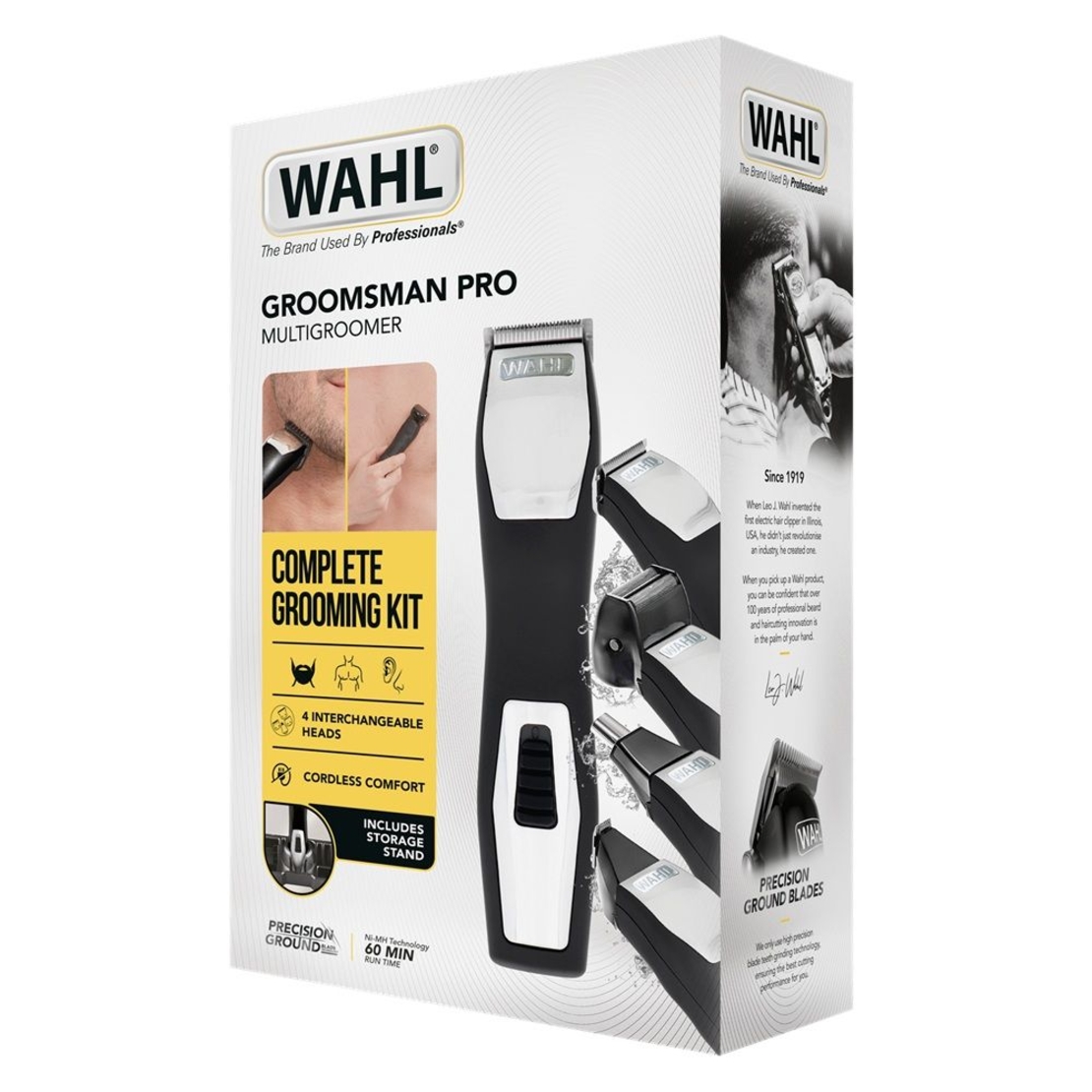 Акумулаторен тример за брада WAHL Groomsman Pro
