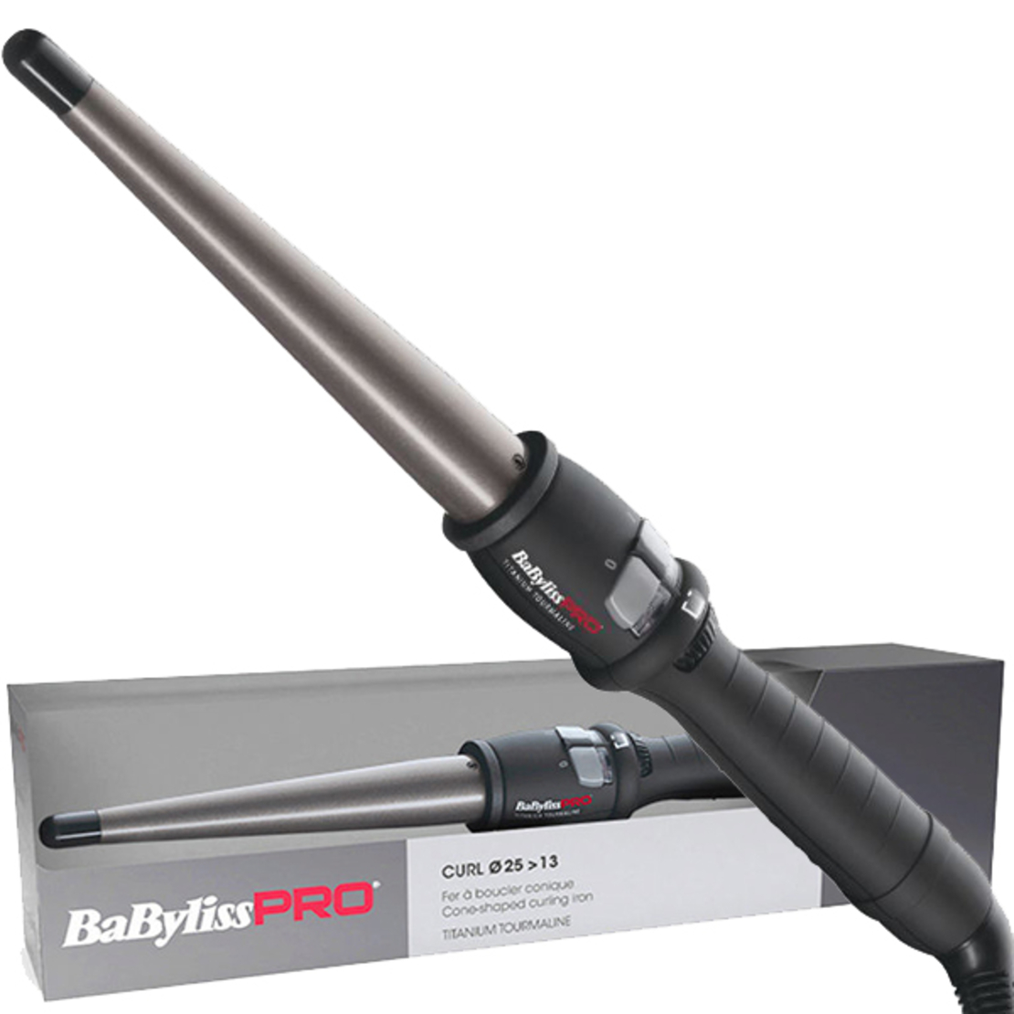 Професионална конусовидна маша за коса Babyliss Pro CURL 25