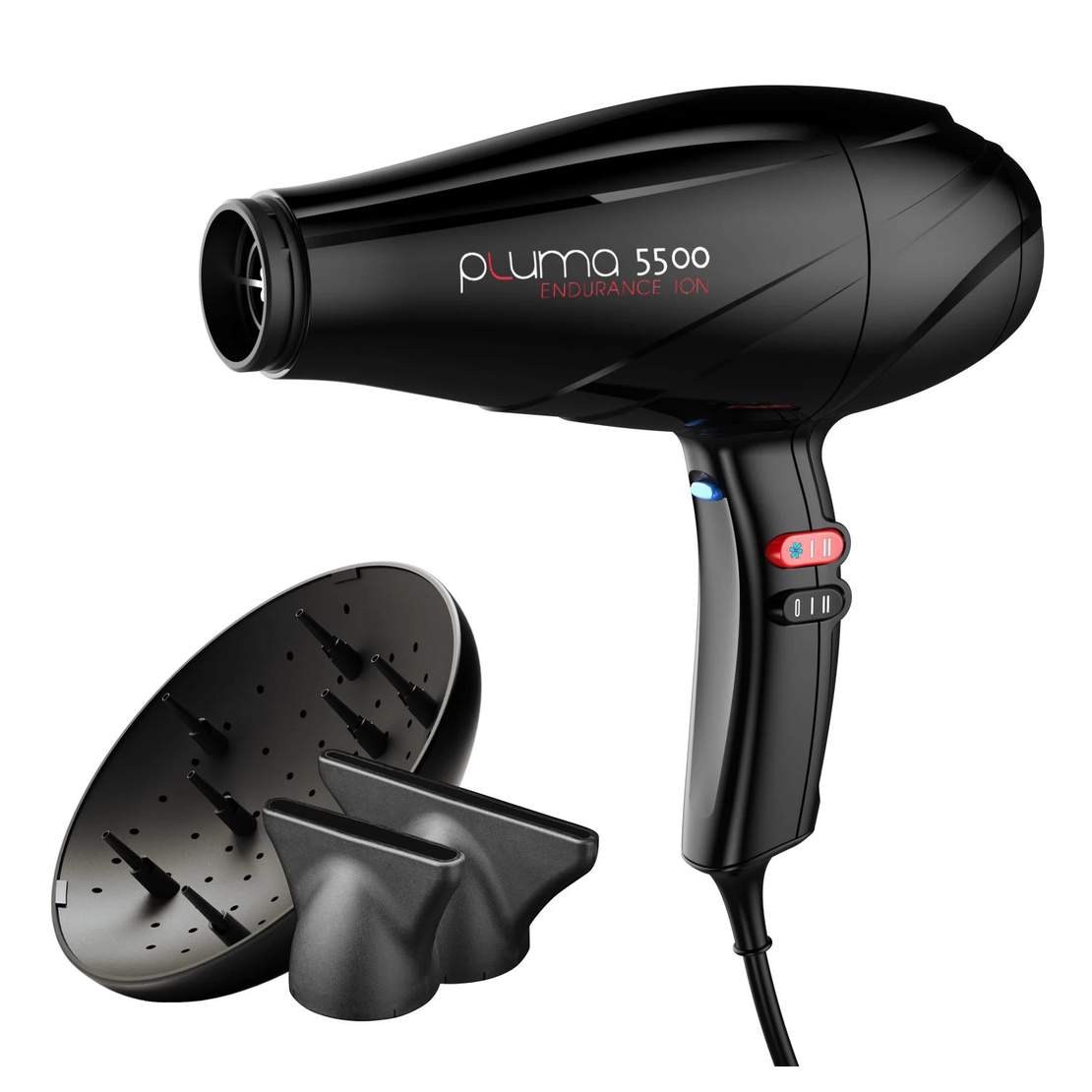 Професионален сешоар GA.MA Pluma 5500 Endurance Ion Nero